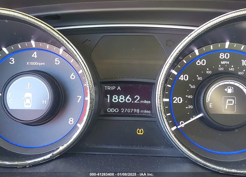 2011 HYUNDAI SONATA GLS VIN: 5NPEB4AC2BH170155