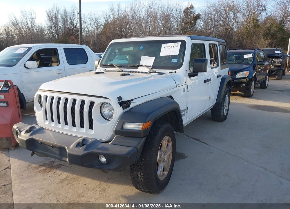 2020 JEEP WRANGLER UNLIMITED SPORT S 4X4 VIN: 1C4HJXDN7LW129191