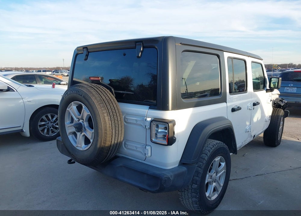 2020 JEEP WRANGLER UNLIMITED SPORT S 4X4 VIN: 1C4HJXDN7LW129191