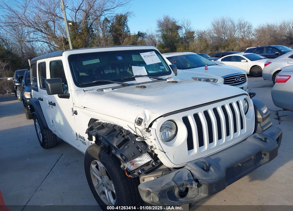 2020 JEEP WRANGLER UNLIMITED SPORT S 4X4 VIN: 1C4HJXDN7LW129191