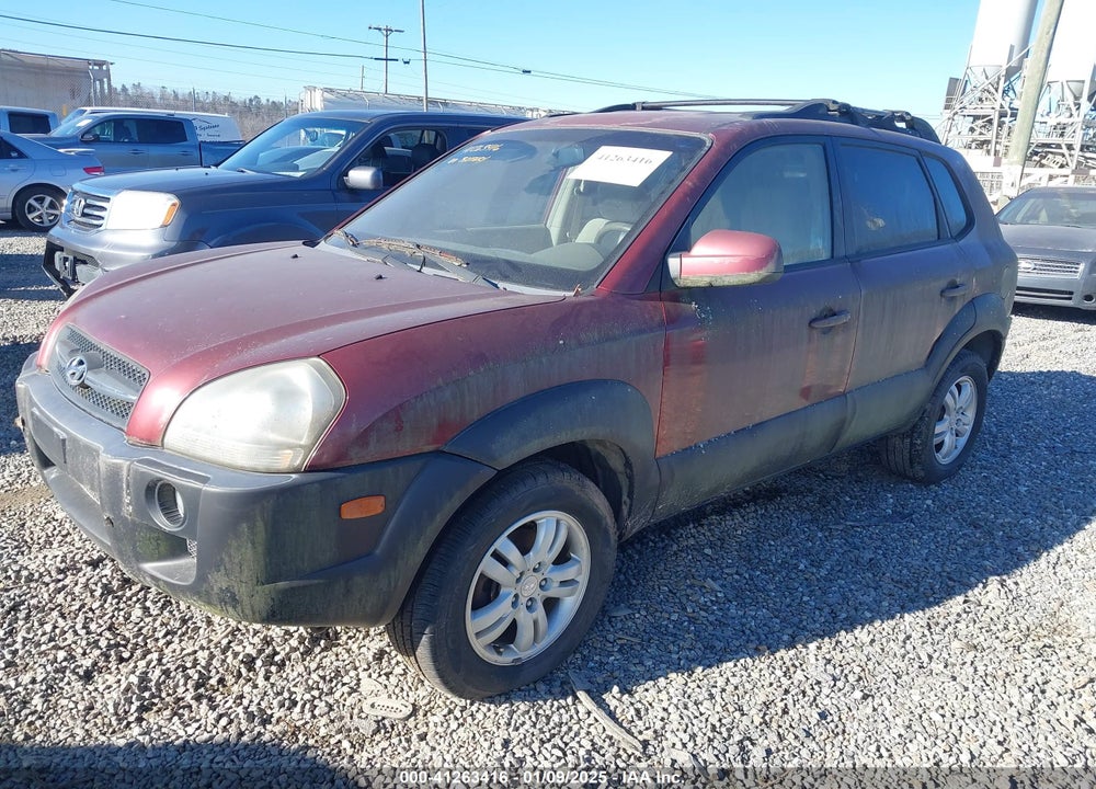 2006 HYUNDAI TUCSON GLS/LIMITED VIN: KM8JN12D76U347026