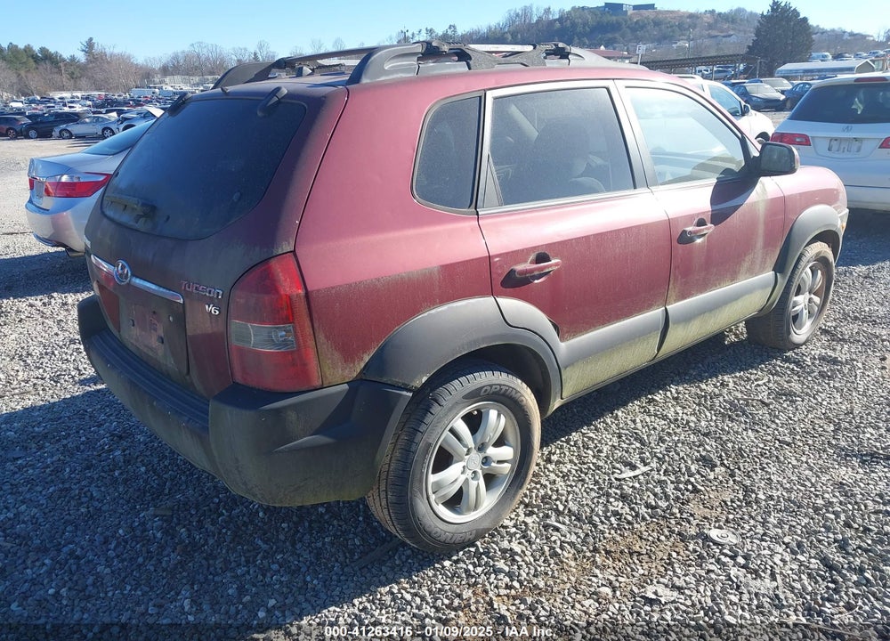 2006 HYUNDAI TUCSON GLS/LIMITED VIN: KM8JN12D76U347026