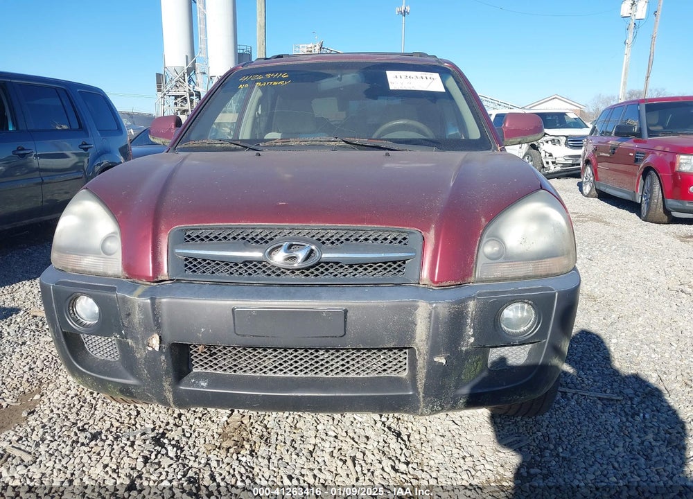 2006 HYUNDAI TUCSON GLS/LIMITED VIN: KM8JN12D76U347026