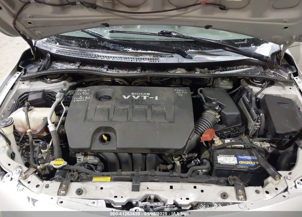 2009 TOYOTA COROLLA LE VIN: 1NXBU40E39Z118836