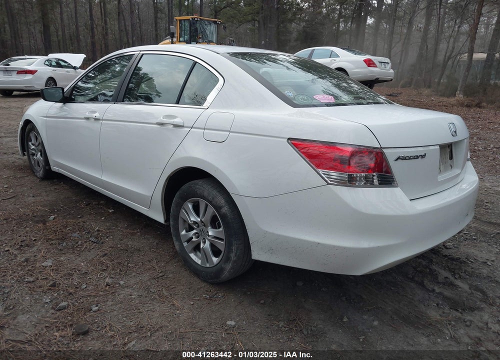 2009 HONDA ACCORD 2.4 LX-P VIN: 1HGCP26489A158545