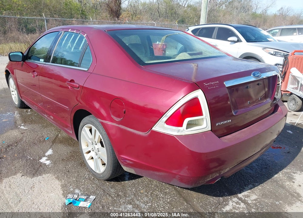 2006 FORD FUSION SEL VIN: 3FAHP08186R221131