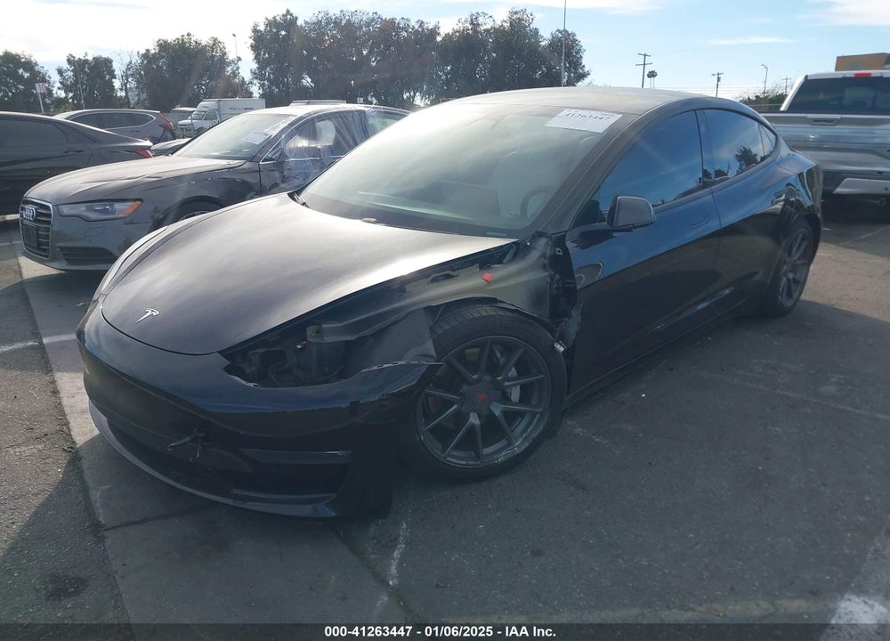 2021 TESLA MODEL 3 LONG RANGE DUAL MOTOR ALL-WHEEL DRIVE VIN: 5YJ3E1EB5MF004325