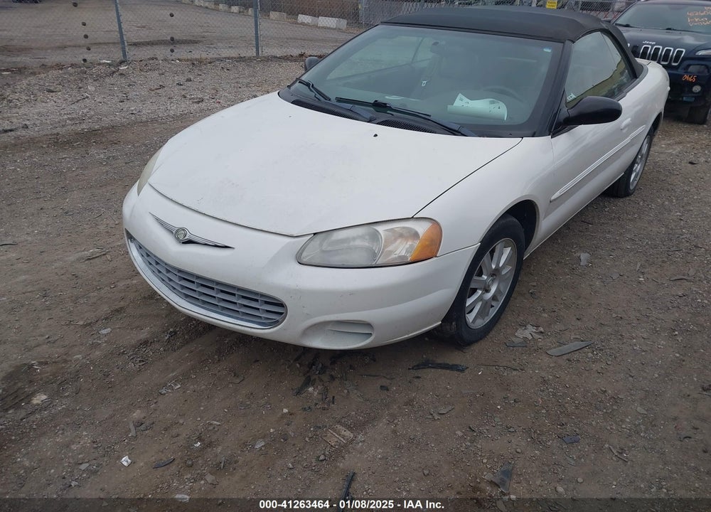 2002 CHRYSLER SEBRING GTC VIN: 1C3EL75R22N328723