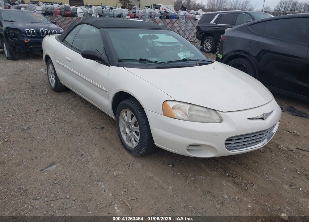 2002 CHRYSLER SEBRING GTC VIN: 1C3EL75R22N328723
