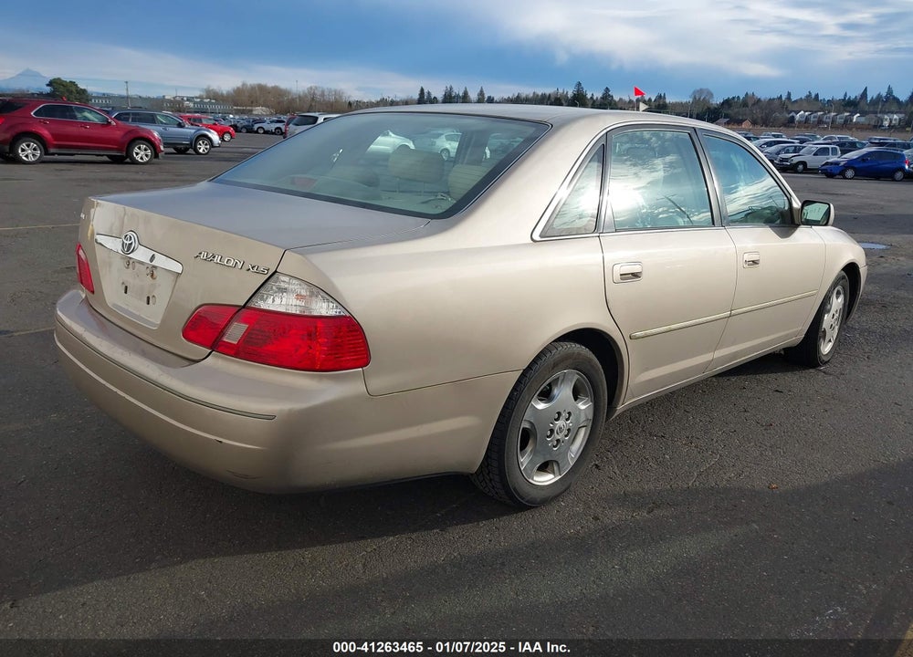 2004 TOYOTA AVALON XLS VIN: 4T1BF28B14U357206