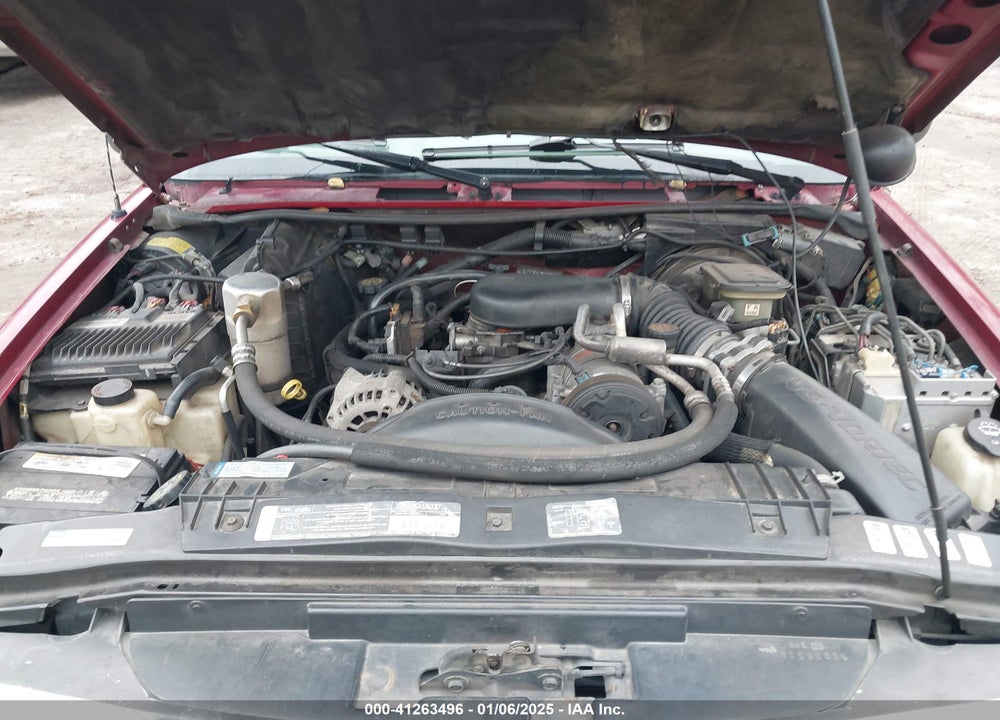 1996 CHEVROLET S TRUCK S10 VIN: 1GCCT19W2T8123497