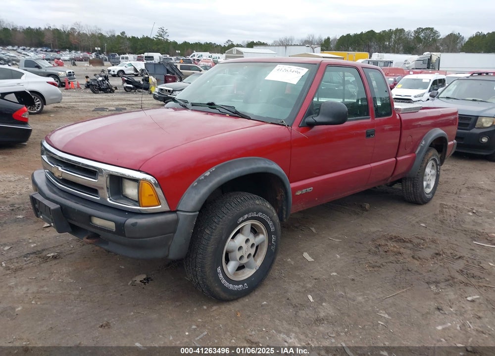 1996 CHEVROLET S TRUCK S10 VIN: 1GCCT19W2T8123497