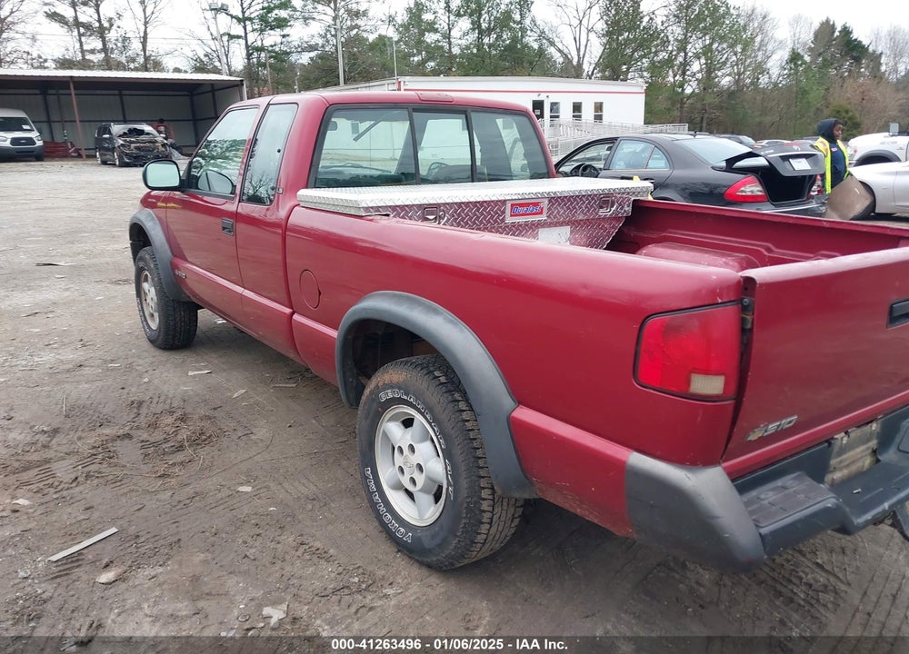 1996 CHEVROLET S TRUCK S10 VIN: 1GCCT19W2T8123497