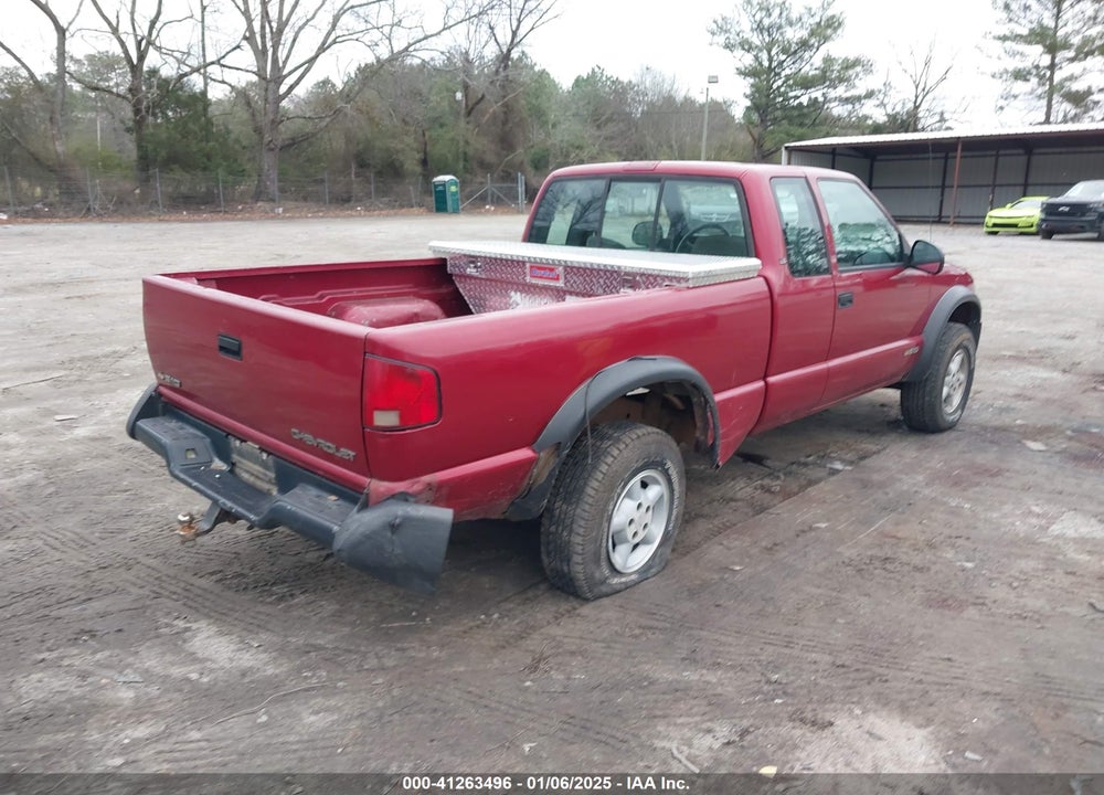 1996 CHEVROLET S TRUCK S10 VIN: 1GCCT19W2T8123497