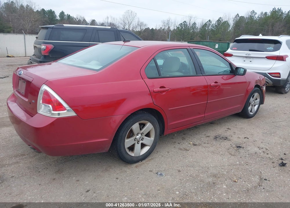 2009 FORD FUSION SE VIN: 3FAHP07Z29R193693