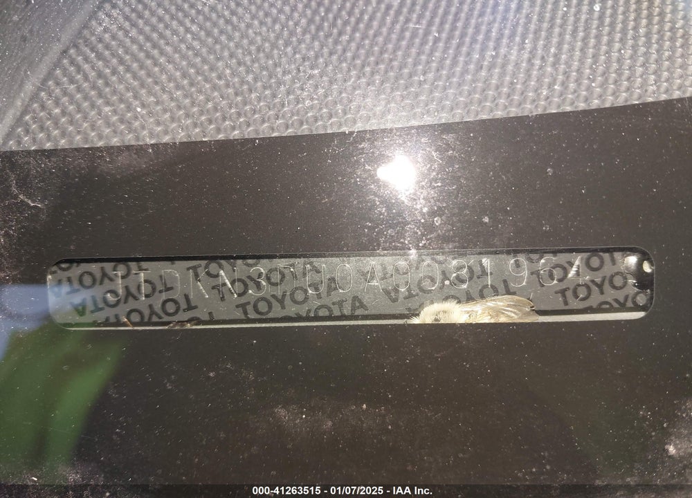 2010 TOYOTA PRIUS V VIN: JTDKN3DU0A0081964
