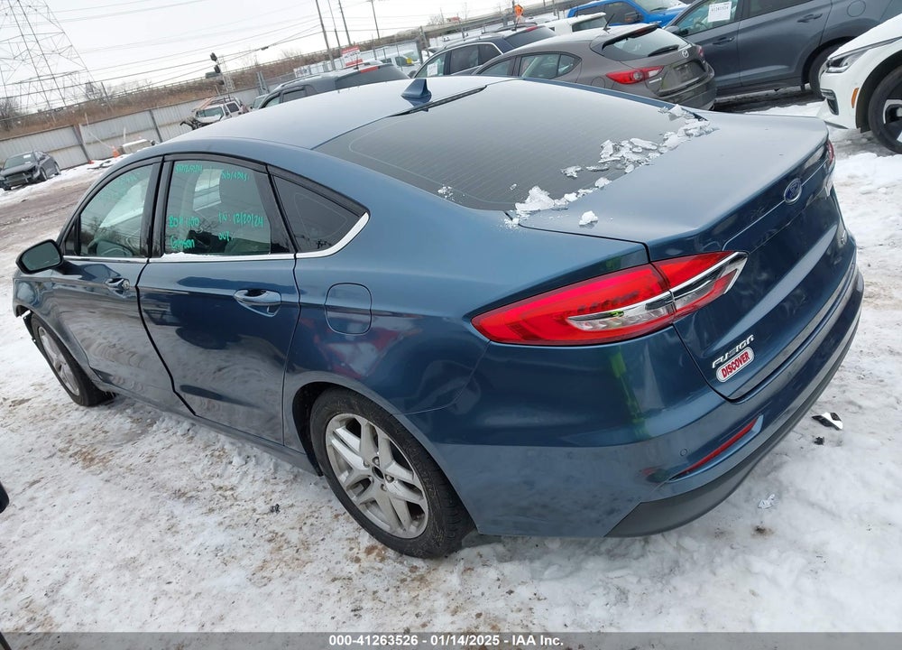 2019 FORD FUSION SE VIN: 3FA6P0HD9KR186112