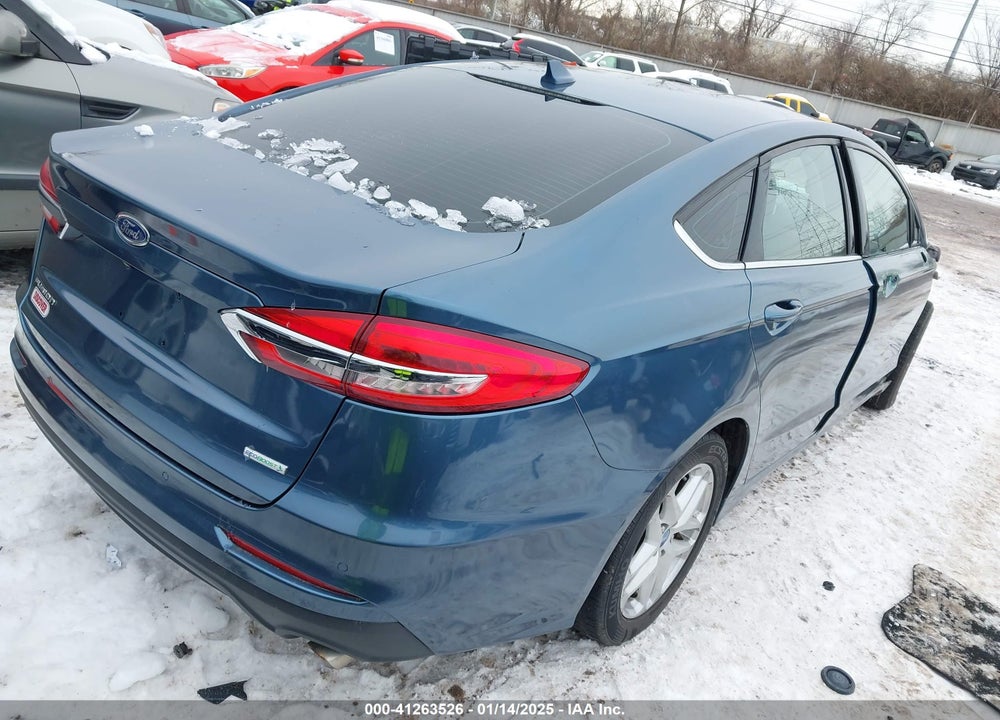 2019 FORD FUSION SE VIN: 3FA6P0HD9KR186112