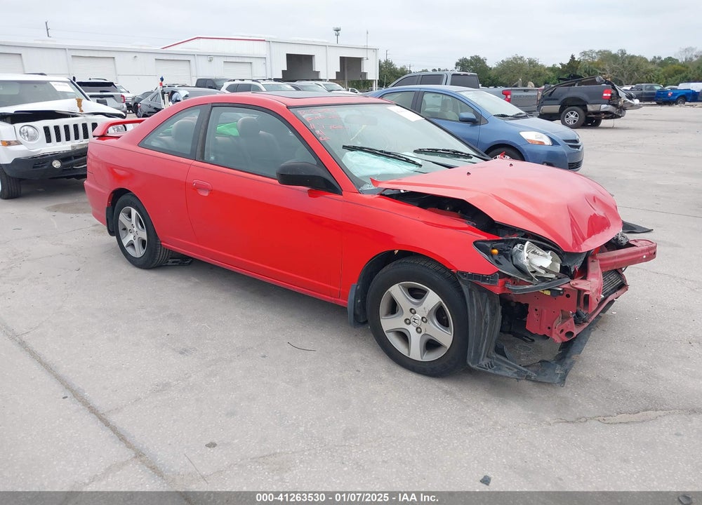 2004 HONDA CIVIC EX VIN: 1HGEM22934L054254