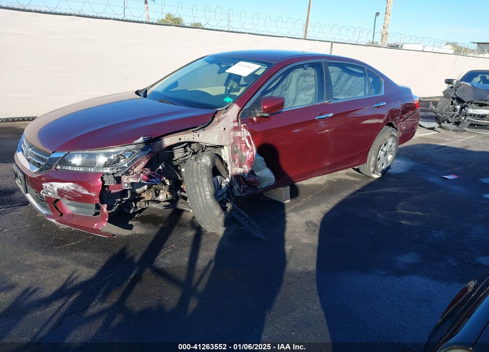 2013 HONDA ACCORD LX VIN: 1HGCR2F35DA116120