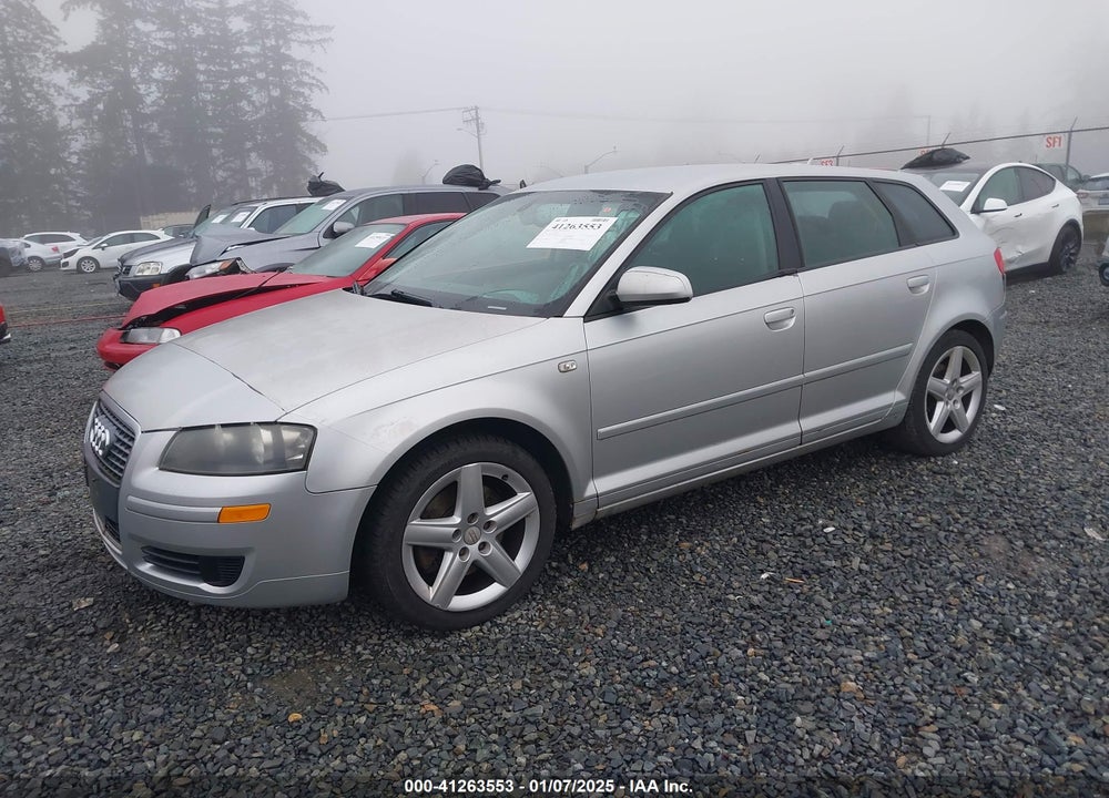 2006 AUDI A3 2.0T VIN: WAUNF68P66A000321