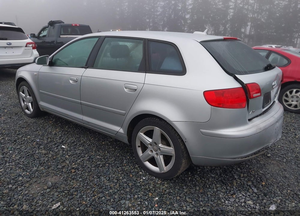2006 AUDI A3 2.0T VIN: WAUNF68P66A000321