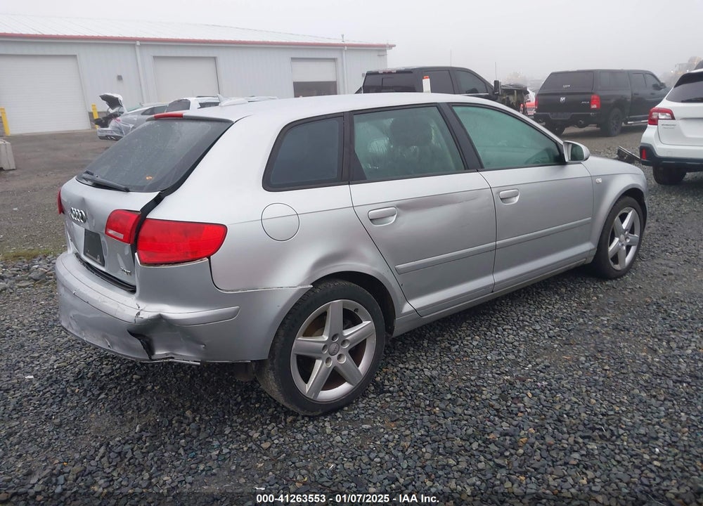 2006 AUDI A3 2.0T VIN: WAUNF68P66A000321