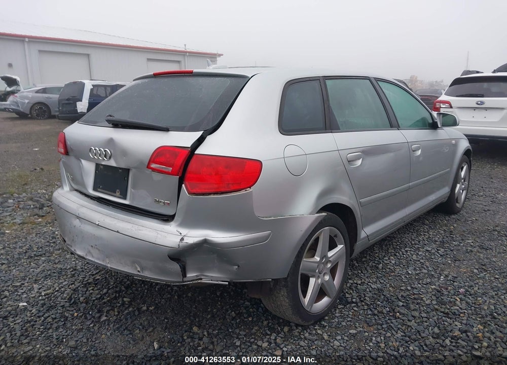 2006 AUDI A3 2.0T VIN: WAUNF68P66A000321