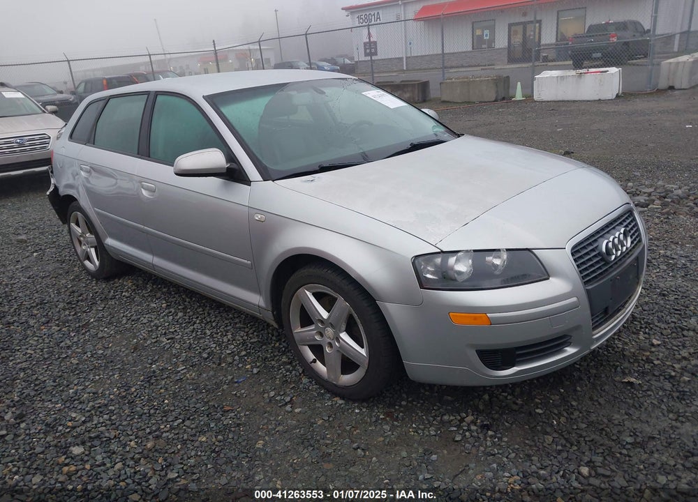 2006 AUDI A3 2.0T VIN: WAUNF68P66A000321