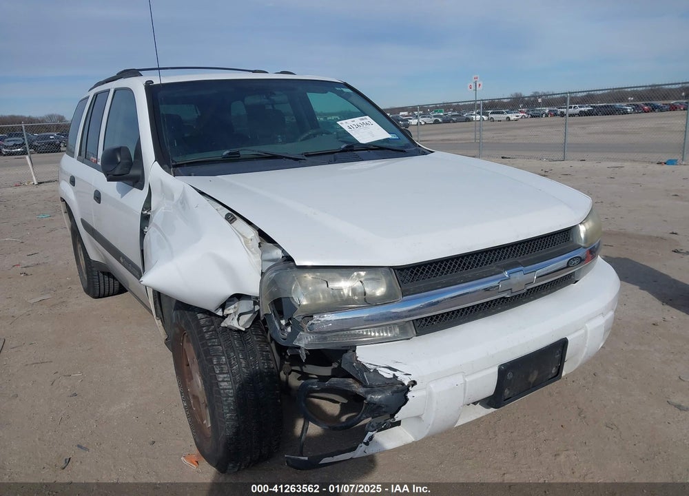 2004 CHEVROLET TRAILBLAZER LS VIN: 1GNDS13S742377778