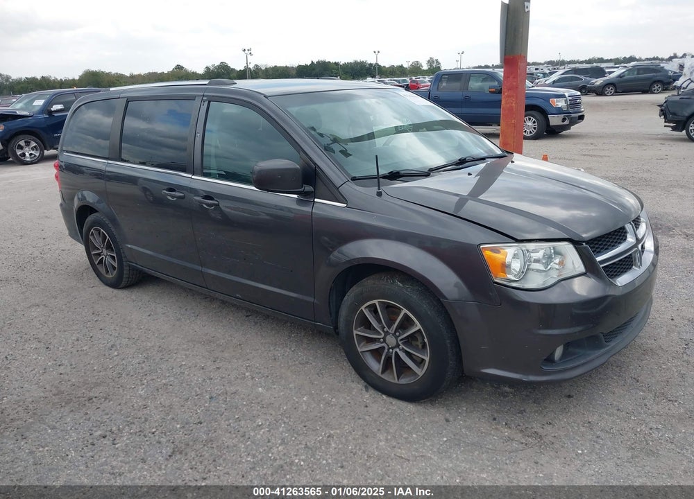 2017 DODGE GRAND CARAVAN SXT VIN: 2C4RDGCG4HR673193