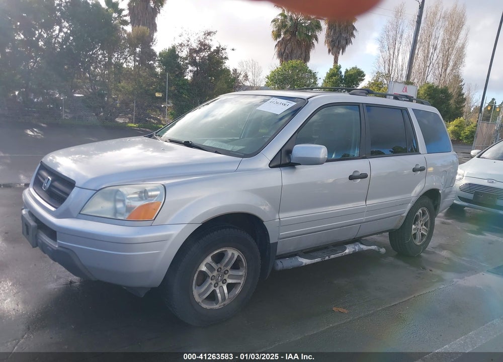 2003 HONDA PILOT EX-L VIN: 2HKYF18573H535681