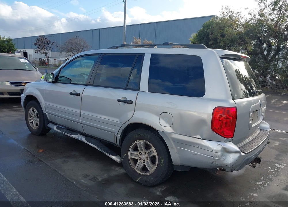 2003 HONDA PILOT EX-L VIN: 2HKYF18573H535681