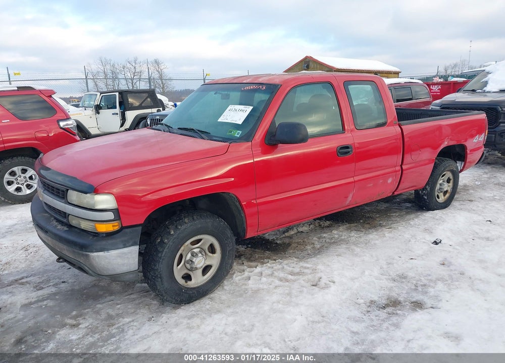 2002 CHEVROLET SILVERADO 1500 VIN: 1GCEK19VX2E171025