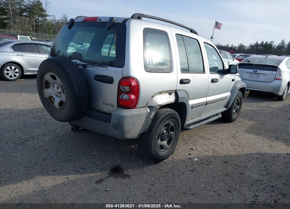 2007 JEEP LIBERTY SPORT VIN: 1J4GL48K17W708990
