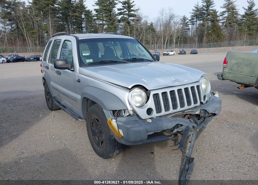 2007 JEEP LIBERTY SPORT VIN: 1J4GL48K17W708990