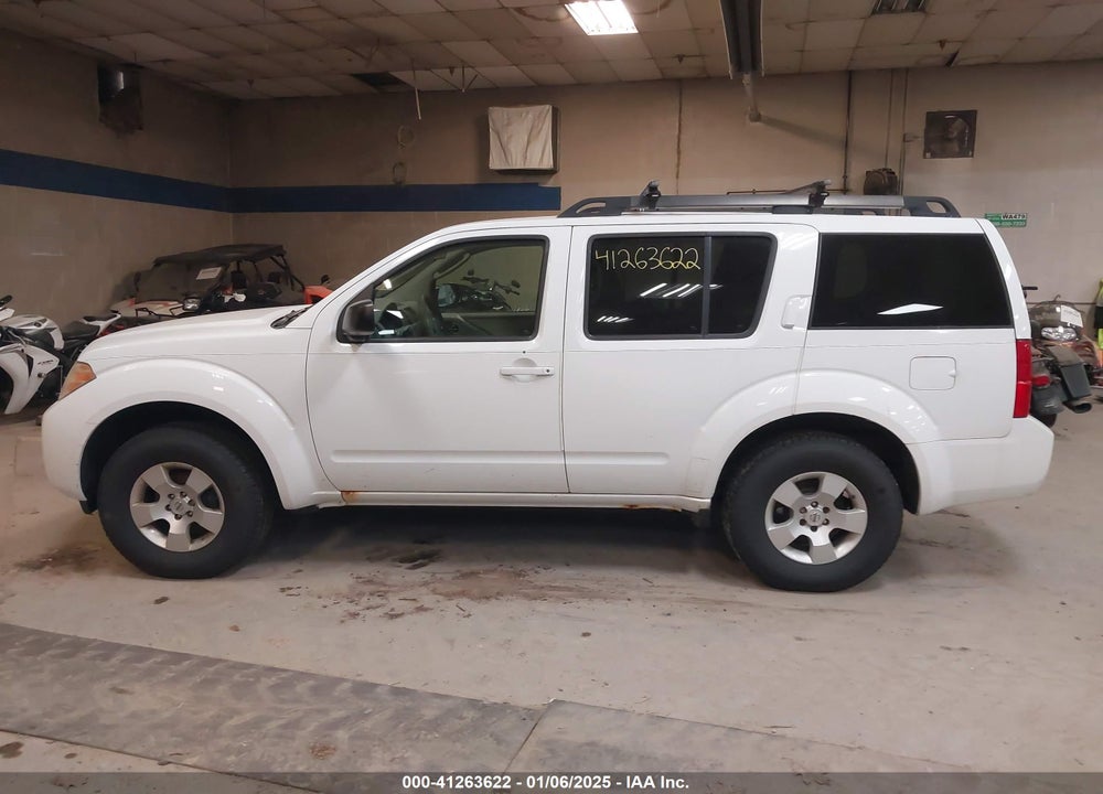 2010 NISSAN PATHFINDER S VIN: 5N1AR1NB5AC621028