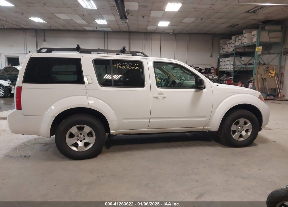 2010 NISSAN PATHFINDER S VIN: 5N1AR1NB5AC621028