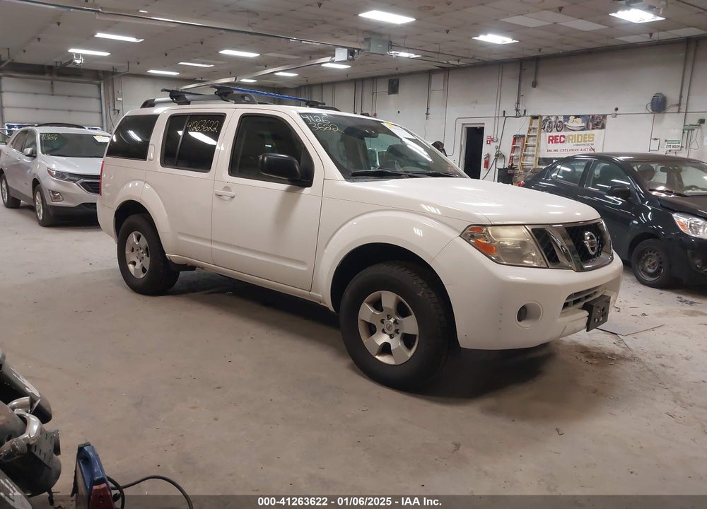 2010 NISSAN PATHFINDER S VIN: 5N1AR1NB5AC621028