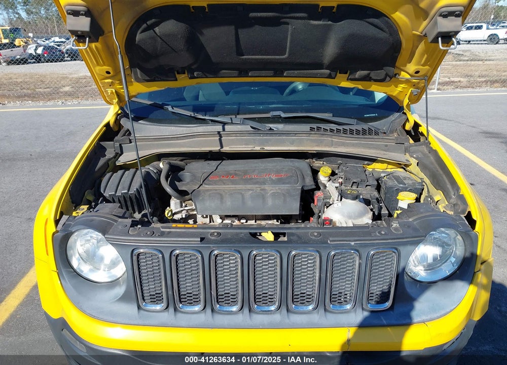 2016 JEEP RENEGADE SPORT VIN: ZACCJBAT7GPD68338