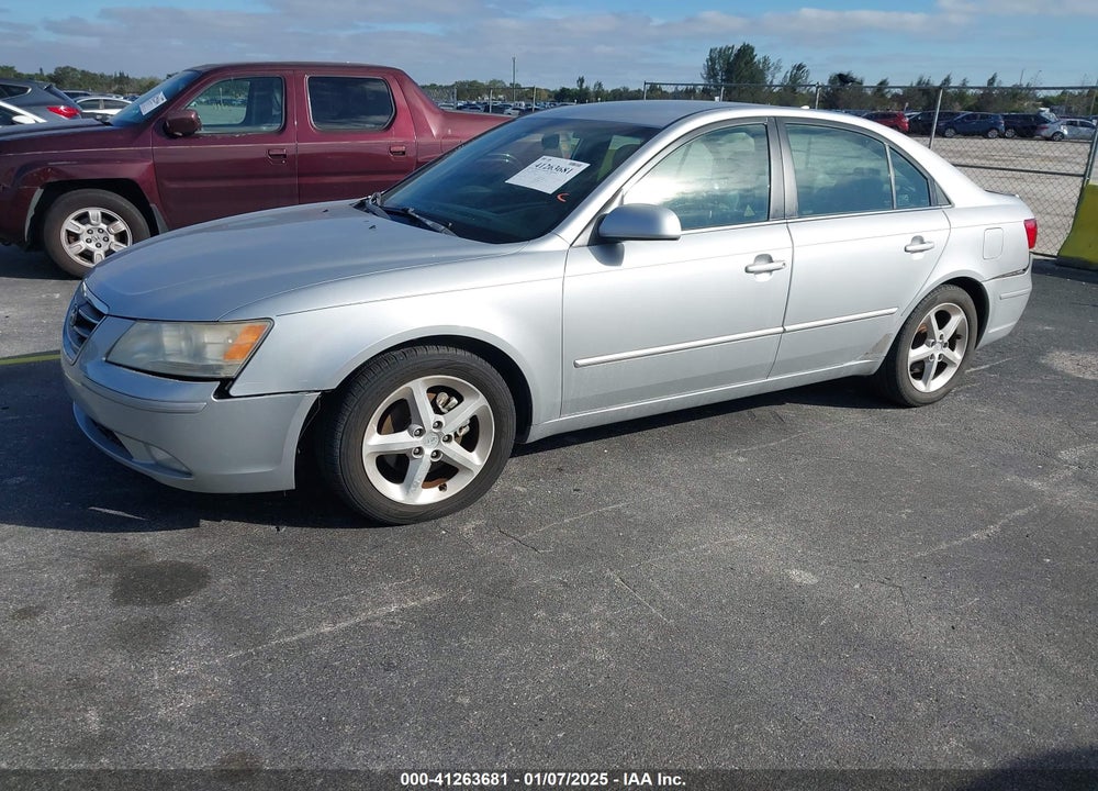 2009 HYUNDAI SONATA SE V6 VIN: 5NPEU46F09H491196