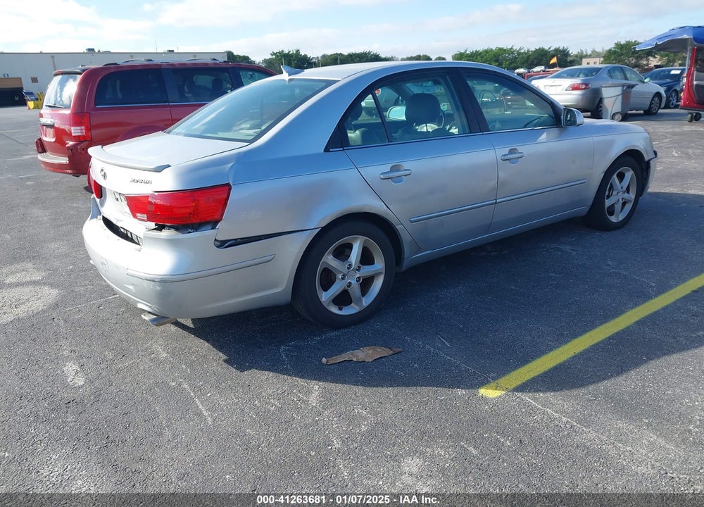 2009 HYUNDAI SONATA SE V6 VIN: 5NPEU46F09H491196