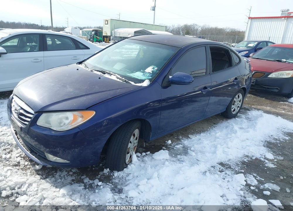2010 HYUNDAI ELANTRA GLS VIN: KMHDU4AD9AU990781