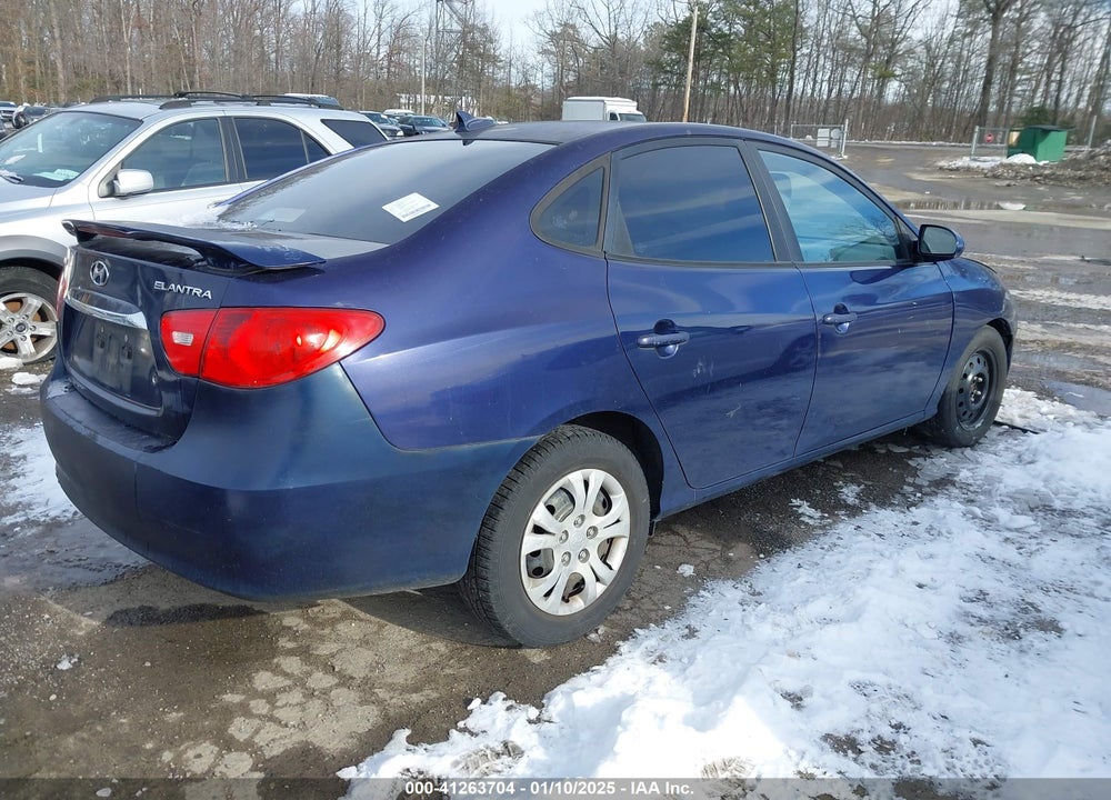 2010 HYUNDAI ELANTRA GLS VIN: KMHDU4AD9AU990781