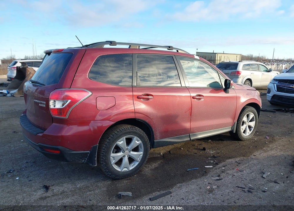 2015 SUBARU FORESTER 2.5I PREMIUM VIN: JF2SJADC1FH405098