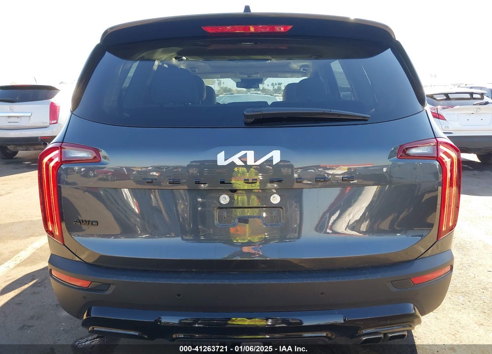 2022 KIA TELLURIDE EX VIN: 5XYP3DHC2NG261238