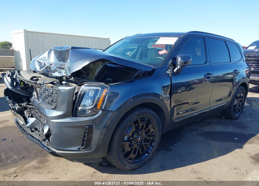 2022 KIA TELLURIDE EX VIN: 5XYP3DHC2NG261238
