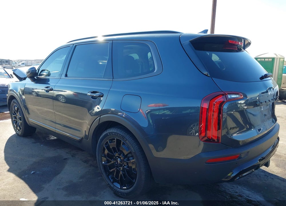 2022 KIA TELLURIDE EX VIN: 5XYP3DHC2NG261238