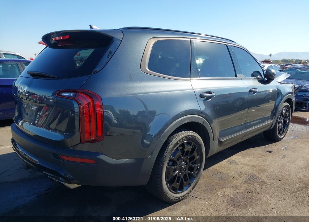 2022 KIA TELLURIDE EX VIN: 5XYP3DHC2NG261238
