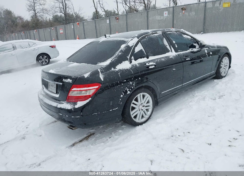 2008 MERCEDES-BENZ C 300 LUXURY 4MATIC/SPORT 4MATIC VIN: WDDGF81X68F086047